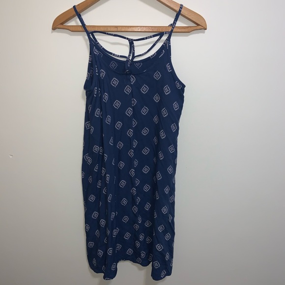 SO Sun Dress with Cross Top Blue - Picture 2 of 3